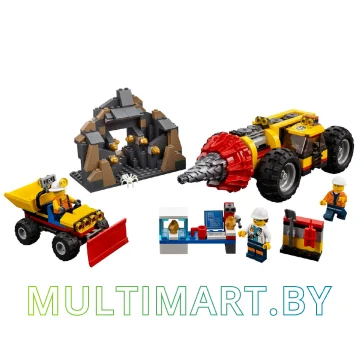 Конструктор Lepin 02101 Тяжёлый бур для горных работ (329 деталей) картинка 3